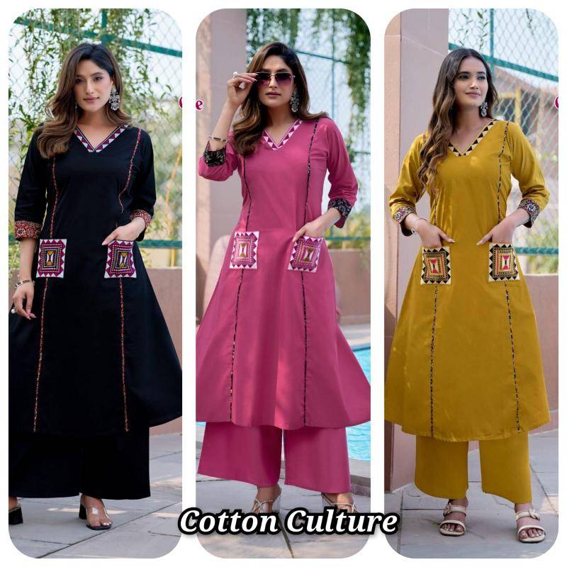 Diya trends cotton culture coord set Kurti distributors in bangalore
